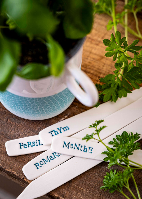 Étiquettes pour herbes aromatiques